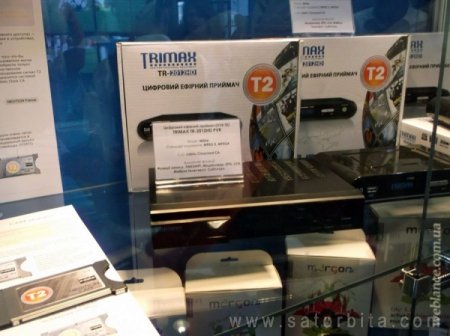 Новые модели DVB-T2 ресиверов для Украины Trimax TR-2012HD PVR и Thomson THT702