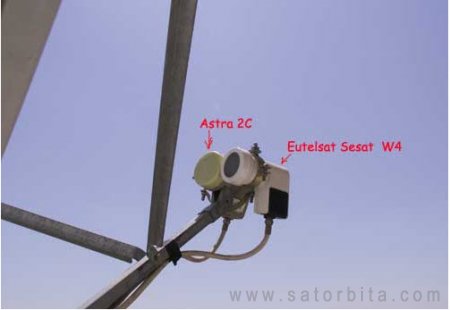   Astra-1G (31,5)  Eutelsat 36A/36B (36e)