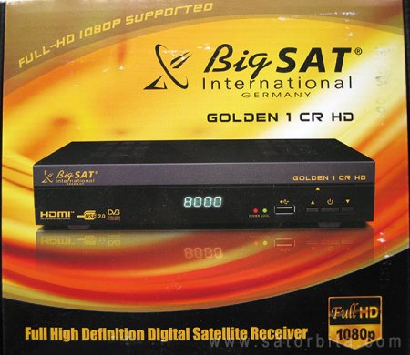    Bigsat Golden 1 CR HD